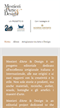 Mobile Screenshot of mestieridarte.it